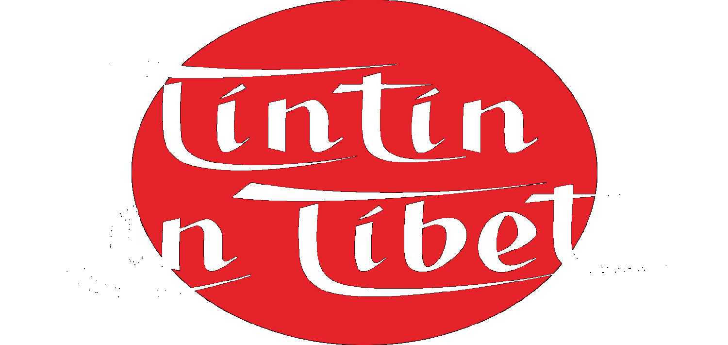 Tintin in Tibet logo for Super Nintendo